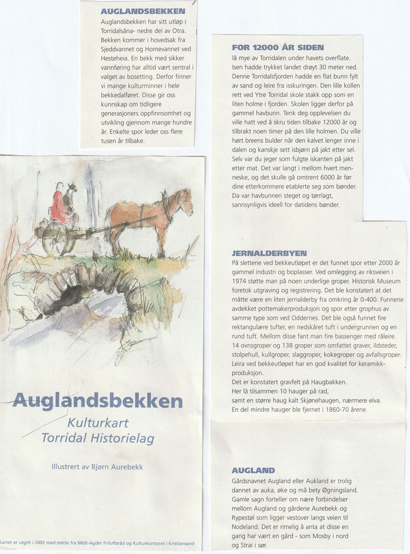 Auglandsbekken kart 1